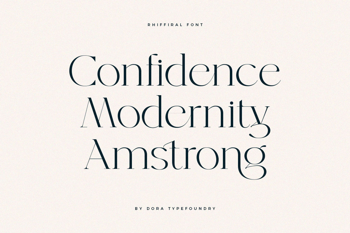 Rhiffiral, a Serif Font by Dora Typefoundry (Photo 15 of 30)
