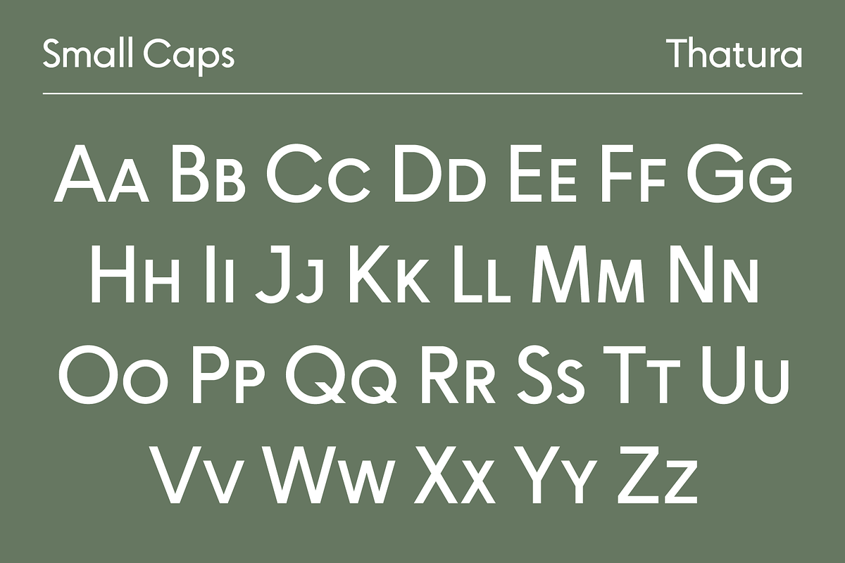 Thatura Geometric Sans Font, a Sans Serif Font by That That Creative (Photo 10 of 19)