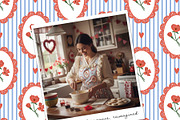 Heirloom Hearts - Seamless Pattern, a Pattern Graphic by Essentially Nomadic (Thumbnail 11 of 13)
