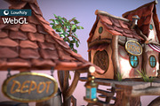 Subdivision&LowPoly fairy tree house, an Architecture 3D Model by Cute & 3D (Thumbnail 28 of 28)
