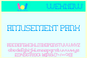Amusement Park font, a Font by weknow (Thumbnail 1 of 8)