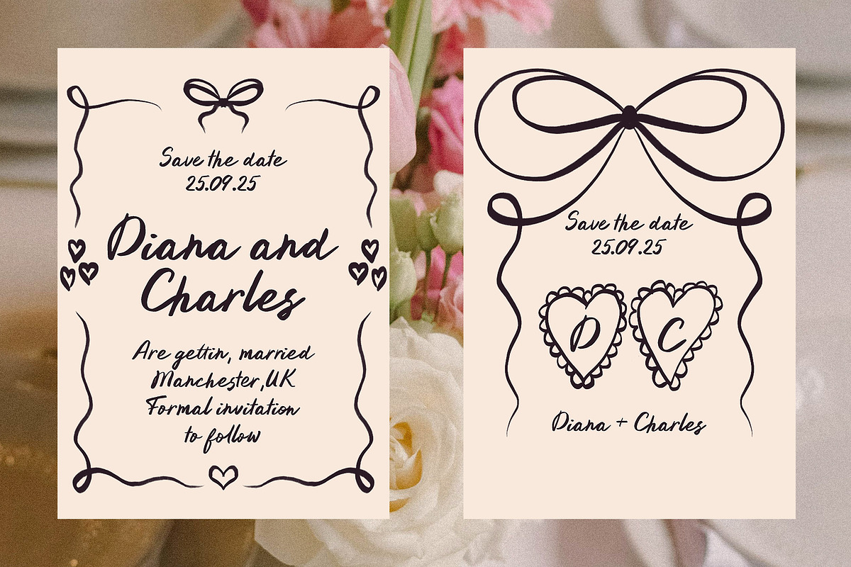 Definitely yes! handwritten font, a Handwritten Font by BilberryCreates (Photo 6 of 12)