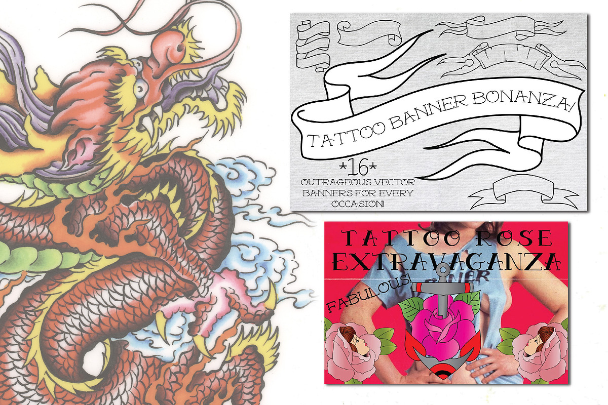 Digital Tattoo Shop Toolkit Bundle preview 5