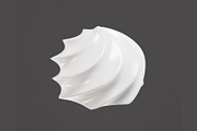 Cream swirl High quality 3d model, an Object 3D Model by fahad121 (Thumbnail 3 of 6)
