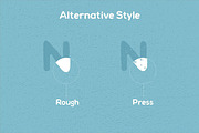 Chalif Typeface, a Sans Serif Font by ViactionType (Thumbnail 2 of 10)