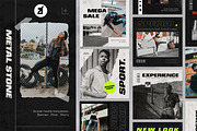 Metal stone social media graphic, a Social Media Template by Chanut is industries (Thumbnail 1 of 11)