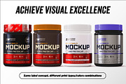 1lb Whey Protein Jar Mockup A1-Pro, a Packaging Mockup by Design Warlord (Thumbnail 9 of 16)