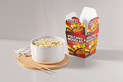 Noodle Packaging Mockup, a Packaging Mockup by Transly Graphics (Thumbnail 1 of 3)