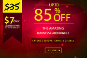 Creative Business Card Bundle, a Business Card Template by Shahjhan (Thumbnail 1 of 10)