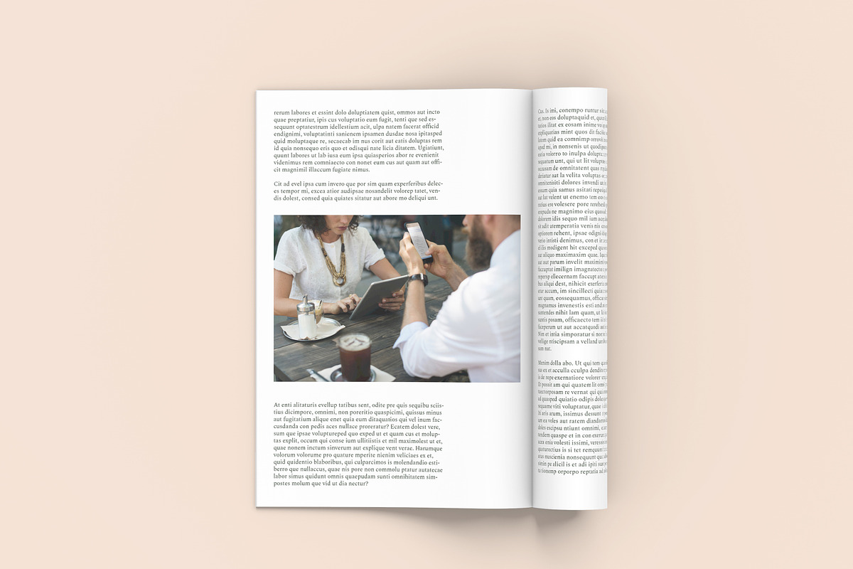 Seed - A4 Magazine Template, a Magazine Template by Tèrso. (Photo 6 of 10)