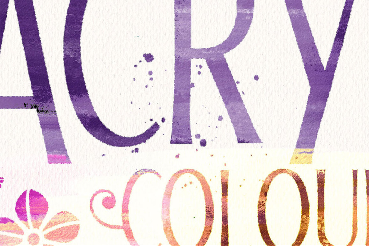 Acrylic Paint Effect preview 5