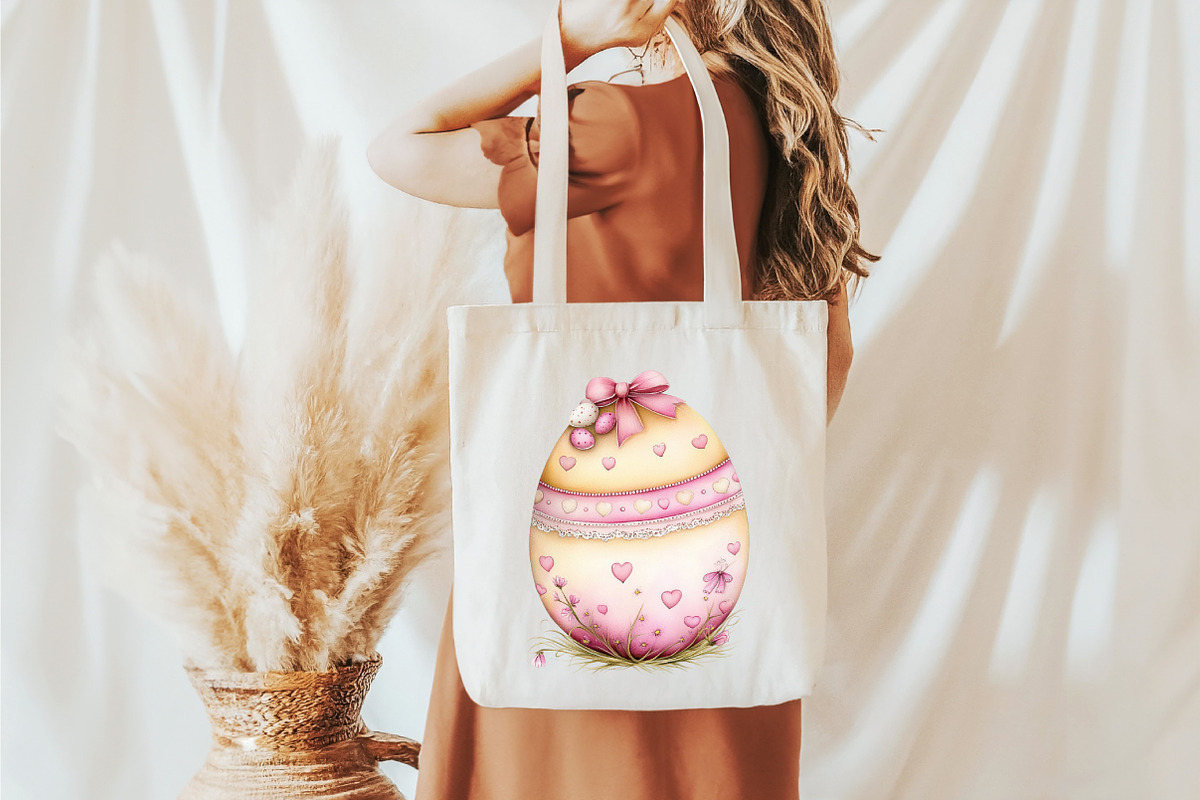 Watercolor Easter Egg Clipart, an Illustration by designcity5 (Photo 4 of 5)