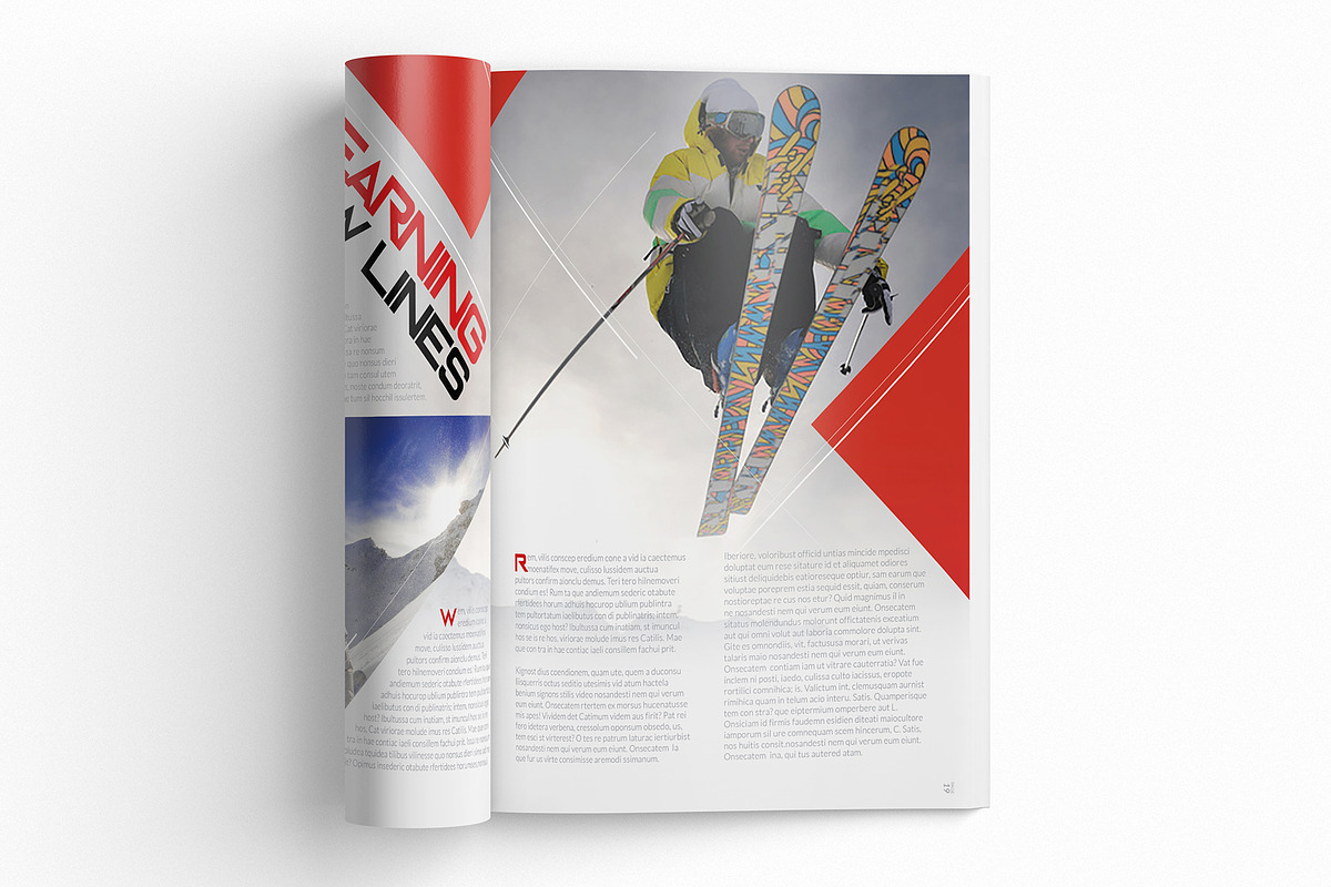 Magazine Template InDesign 15, a Magazine Template by Love Graphic Design (Photo 6 of 20)