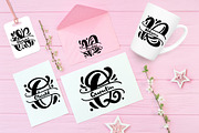 Split Letter Name Font, a Script Font by Happy Letters (Thumbnail 5 of 11)
