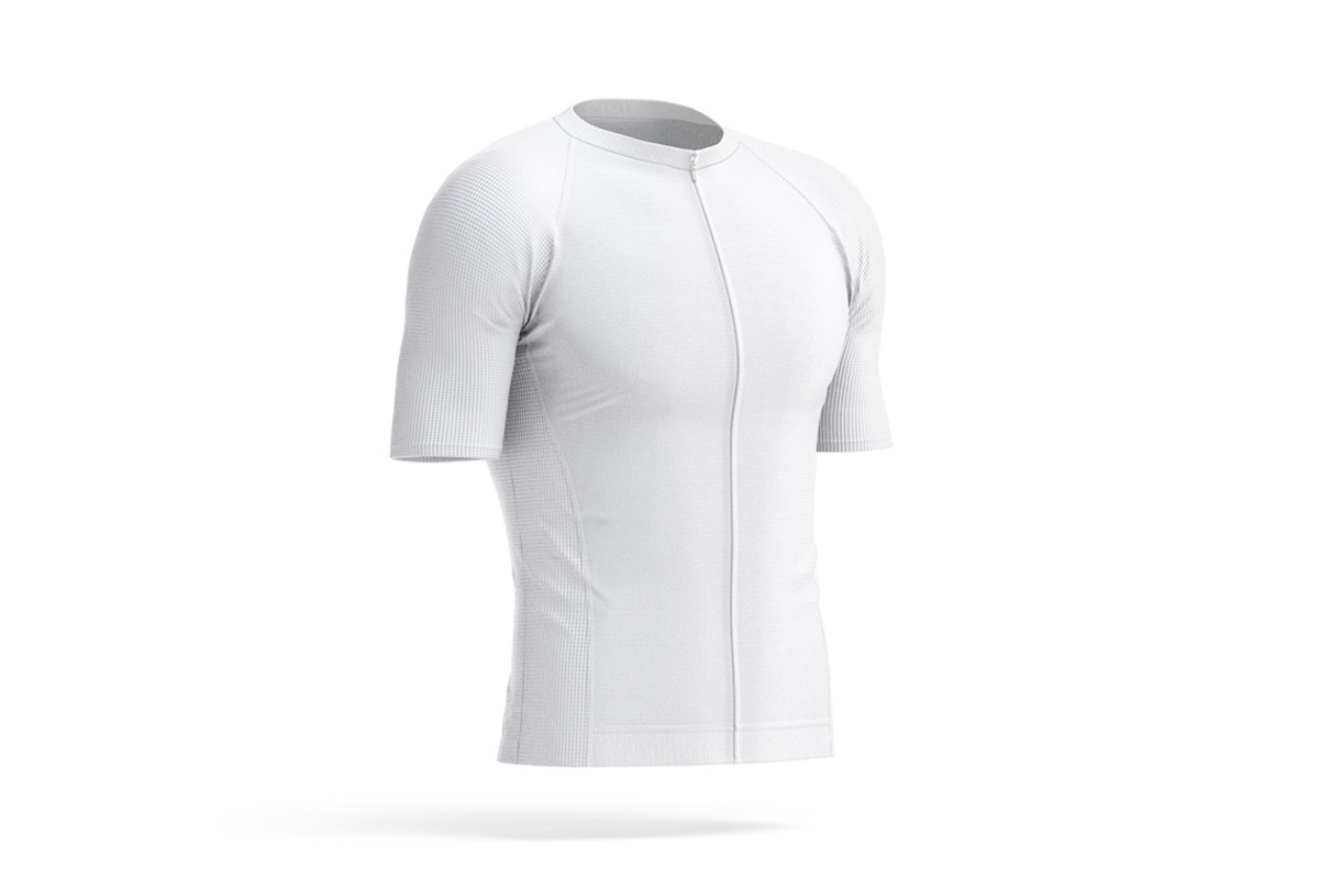 White Men Cycling Jersey 3D Model, an Object 3D Model by rebrandy (Photo 2 of 10)