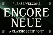 Encore Neue - A Timeless Serif Font, a Serif Font by The Type Fella (Thumbnail 1 of 8)