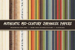 50+ Mid-Century Japanese Papers