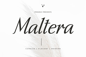 Maltera - Unique Serif