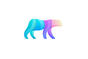 Vector logo bear colorful, a Branding & Logo Template by Syaeful Anas (Thumbnail 4 of 6)