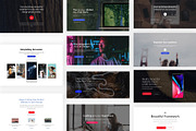 HUGE Elementor Headers Bundle, a Websites & App Template by Elementor Market (Thumbnail 4 of 6)