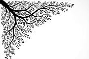 50 Tree Branch Corner Silhouette, a Decorative Illustration by Amazin_art (Thumbnail 24 of 25)