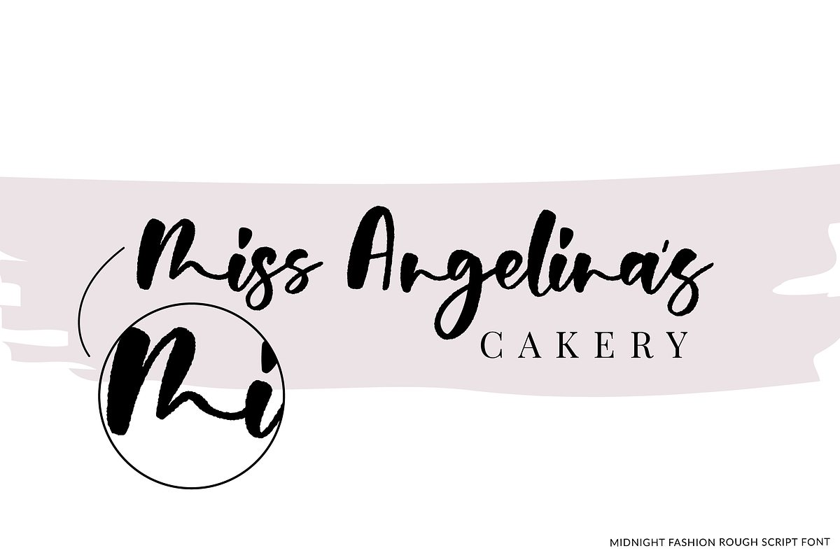 Midnight Fashion Script Font preview 5
