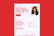 Elena Claire Canva Website Template, a Landing Page Template by PixaSquare (Thumbnail 4 of 6)
