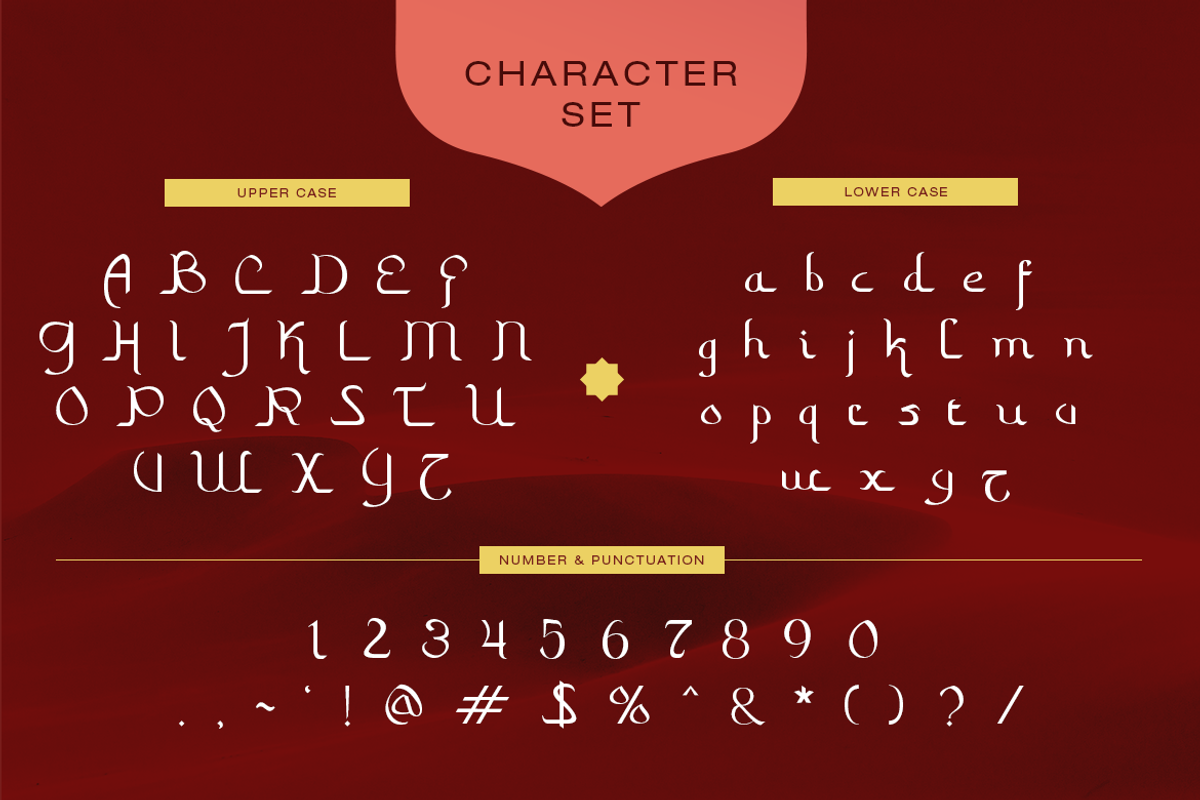 Zamrani Creative Display Font, a Sans Serif Font by Vadovastd (Photo 2 of 6)
