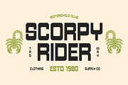 CS Strider – Reverse Contrast Font, a Sans Serif Font by Craft Supply Co. (Thumbnail 3 of 8)