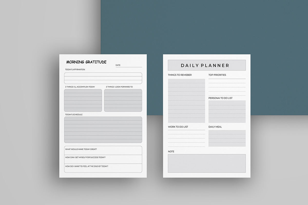 Ultimate Planner Bundle Pack, a Stationery Template by Mazharul Islam (Photo 10 of 19)