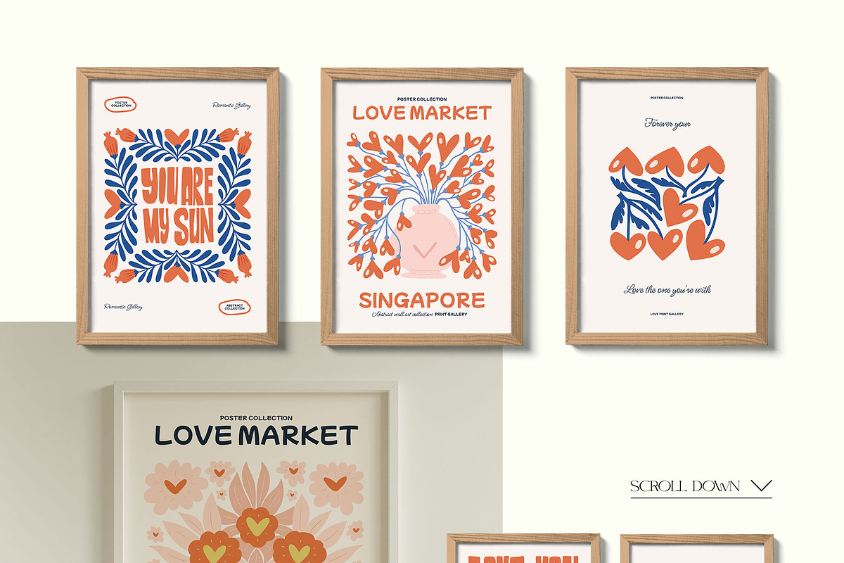 Romantic Art | Wall Art Creator, an Object Graphic by Leleka.Store (Photo 8 of 20)