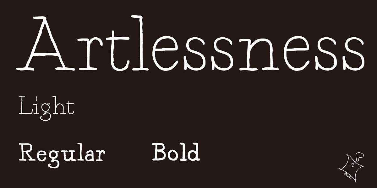 Artlessness, a Handwritten Font by sugargliderz (Photo 1 of 2)