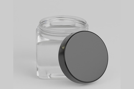 Cream jar 03, an Object 3D Model by fahad121