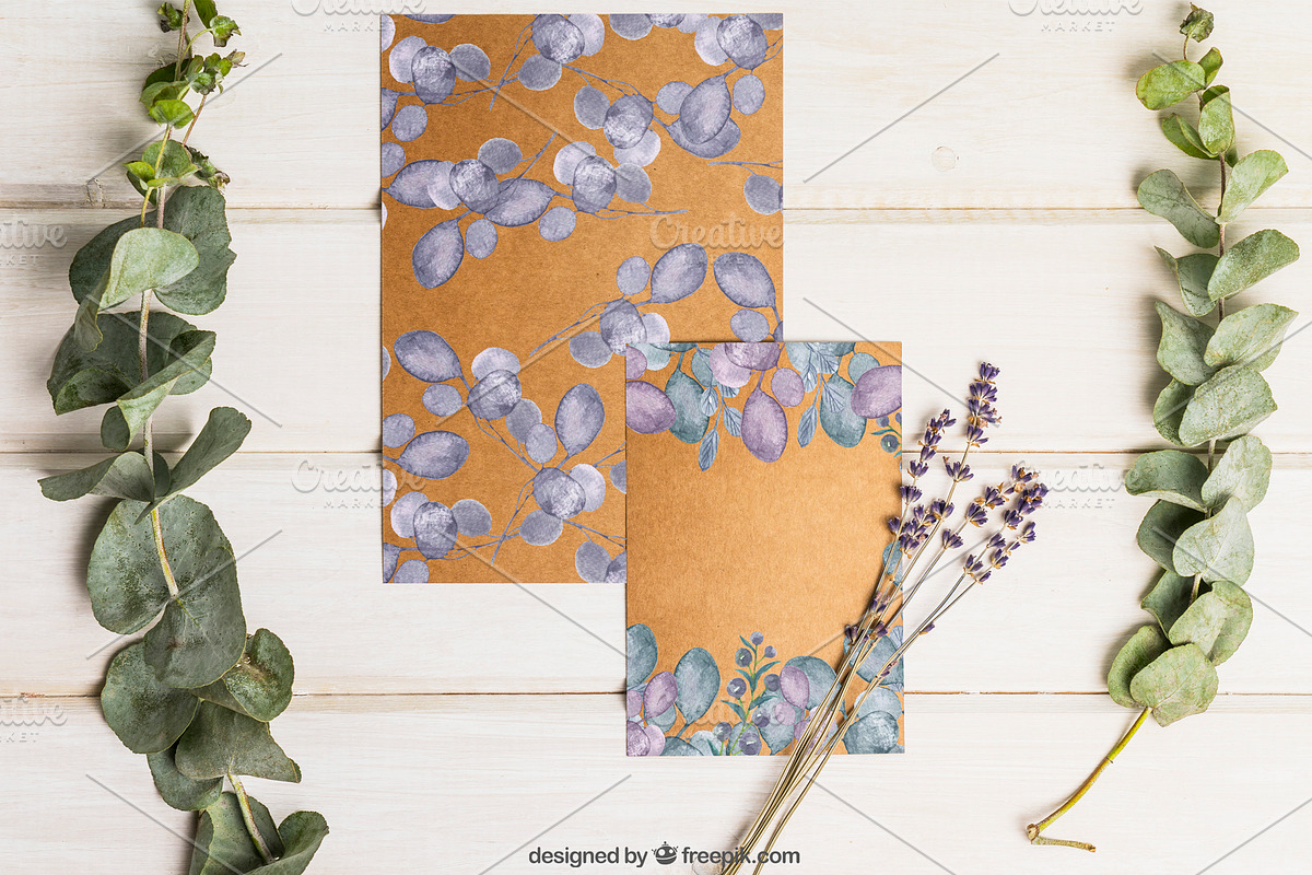 Delicate watercolors collection, an Object Graphic by JuliaFast (Photo 6 of 6)