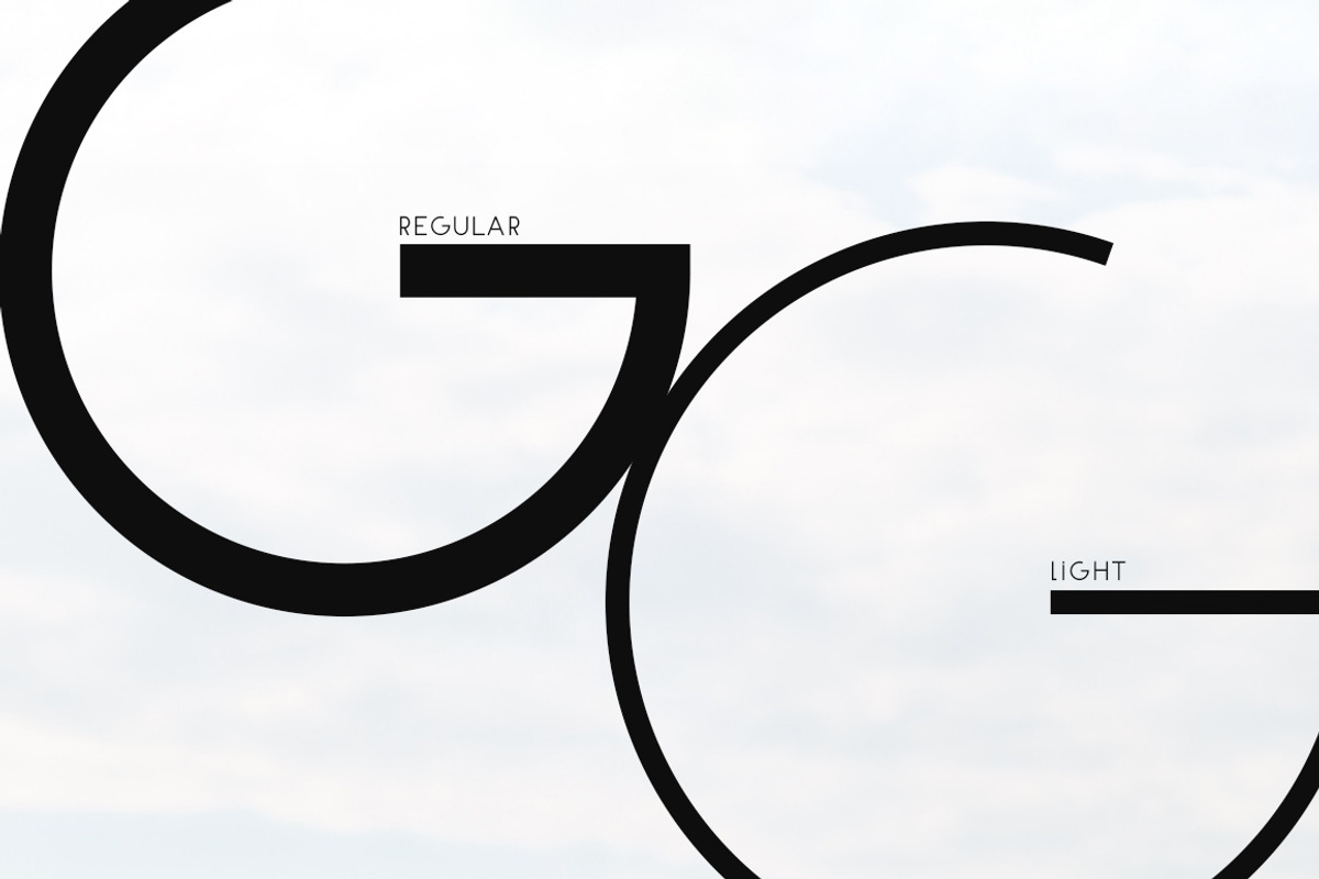 AIRSPACE | Minimal Sans Serif Font preview 8