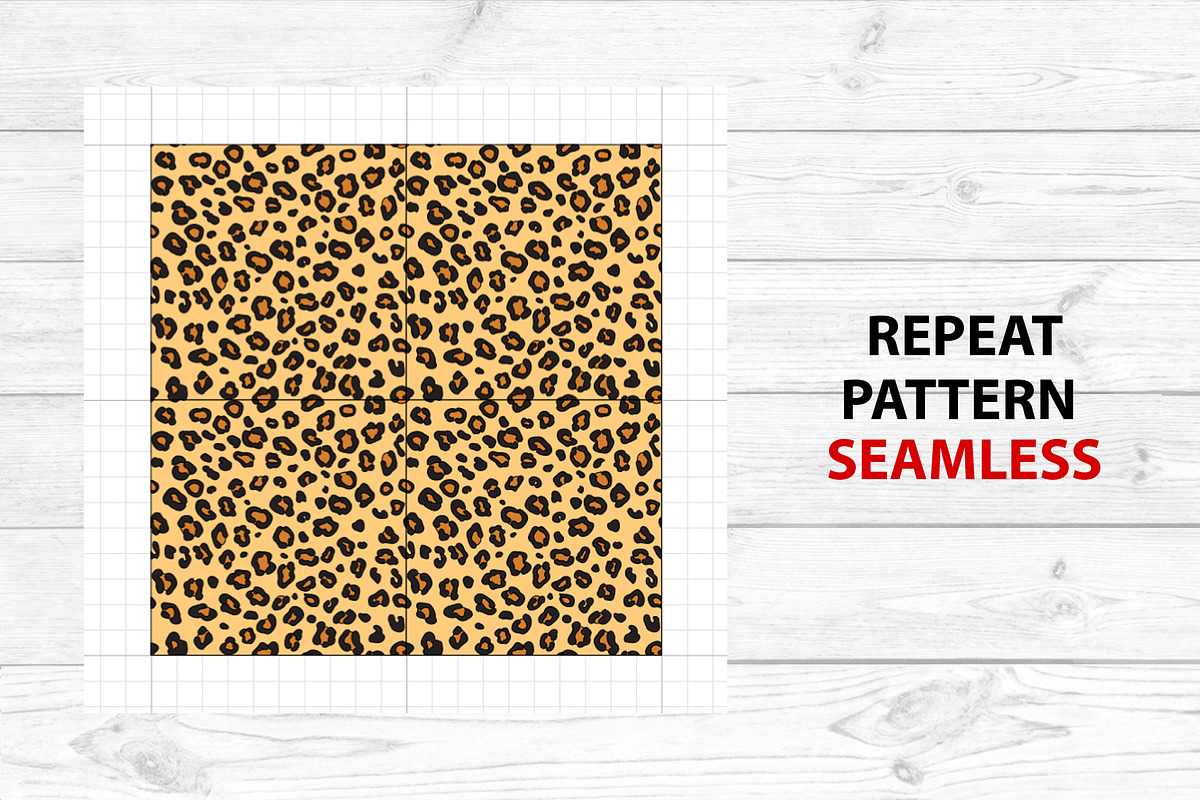 Leopard Pattern Seamless., a Pattern Graphic by kaisorn (Photo 3 of 3)