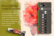Total Watercolor Creator • SALE, an Action Add-On by Vintage Voyage Supply (Thumbnail 8 of 11)