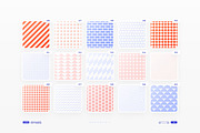 150 Geometric Seamless Patterns Set, a Pattern Graphic by Samolevsky (Thumbnail 7 of 20)