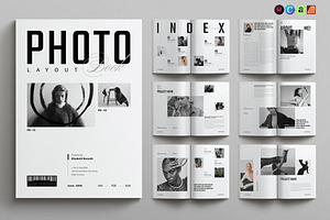 Minimalist Photo Book Template, a Brochure Template by NorthPeak