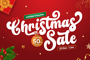 Christmas, a Script Font by Mozatype (Thumbnail 4 of 10)