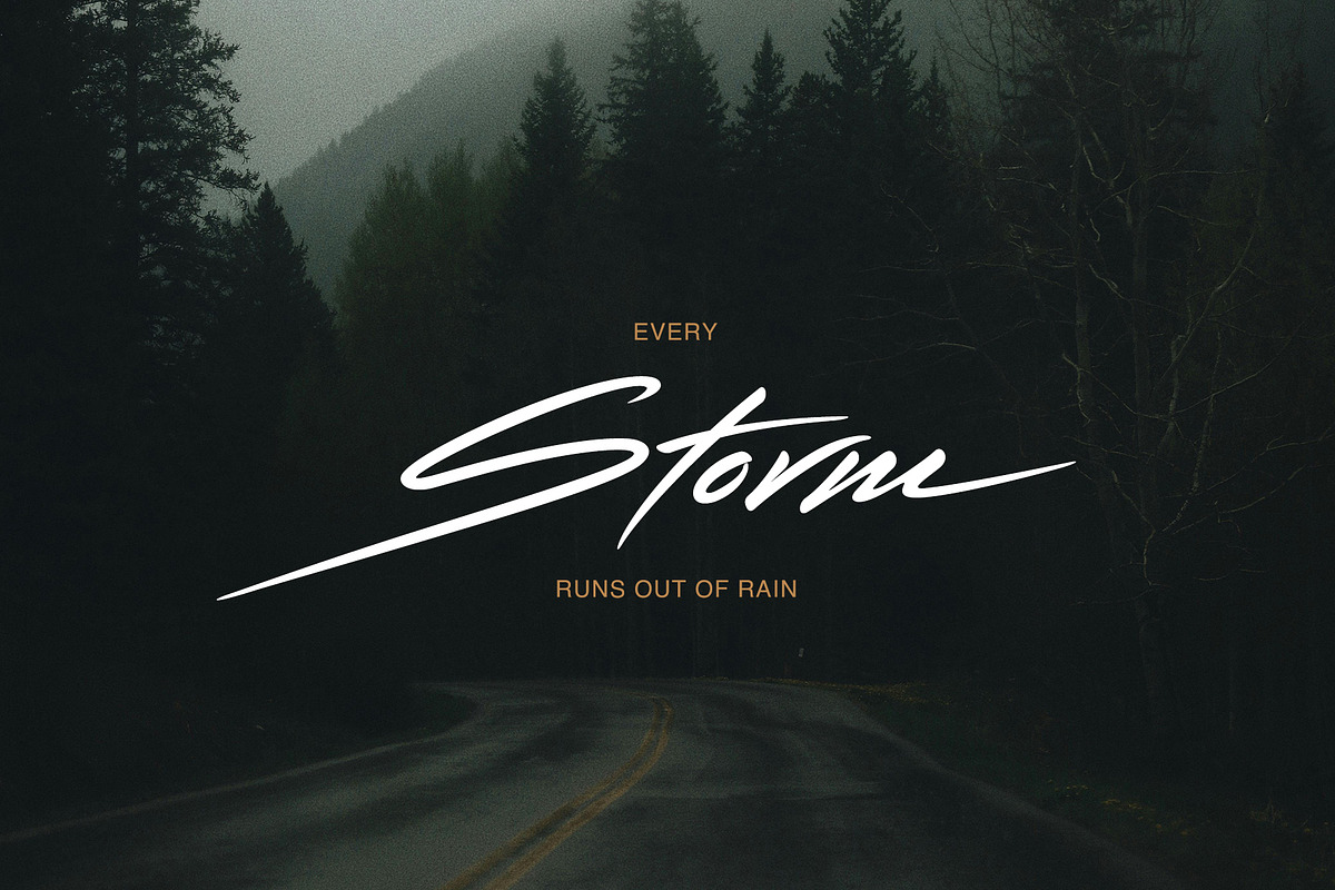 Chase Handwritten Font, a Font by sunnytudu (Photo 5 of 10)