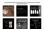 Skincare Instagram Coach Templates, a Social Media Template by Xenié Creative (Thumbnail 6 of 9)