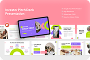 Investor Pitch Deck PowerPoint, a Presentation Template by Annora Studio (Thumbnail 1 of 5)