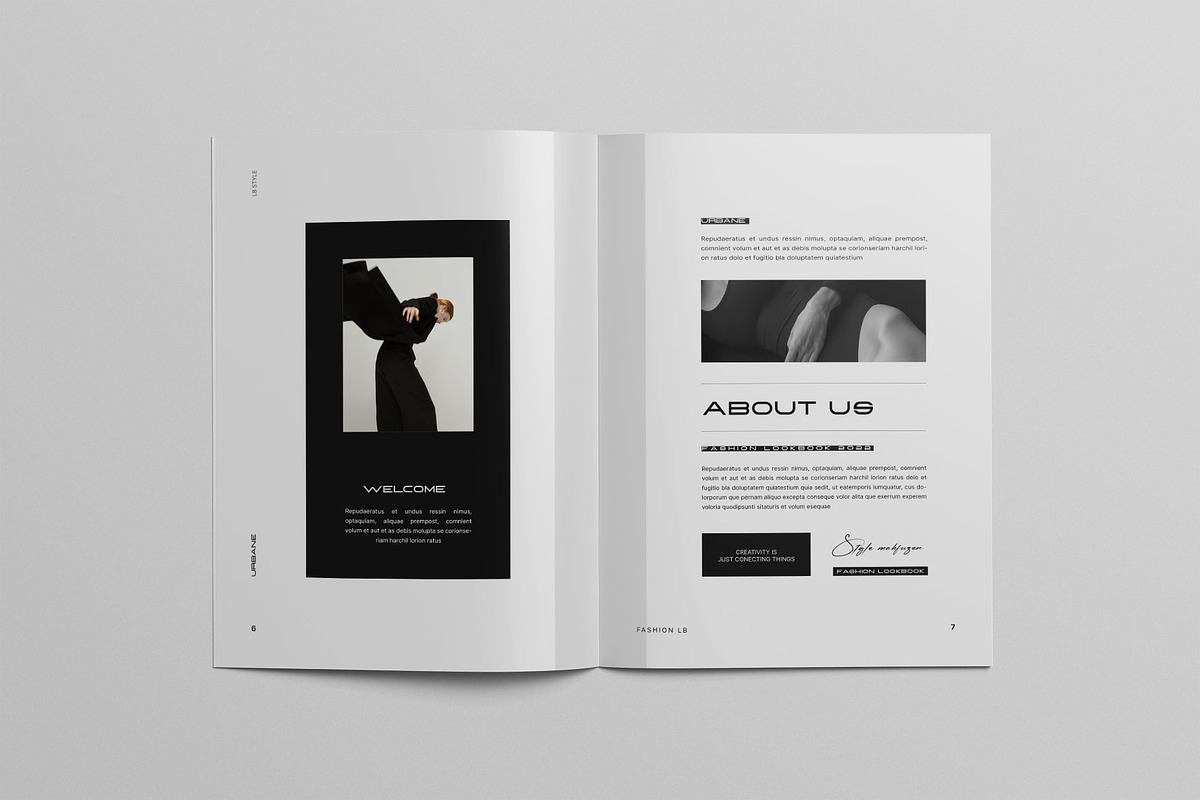 Minimal Fashion Look Book preview 6