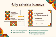 Modern Canva Certificates Templates, a Templates & Theme by TemplateCastleStore (Thumbnail 3 of 3)