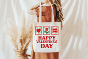 Faux Crochet Happy Valentine's Day, an Illustration by Libby Wishes (Thumbnail 5 of 6)