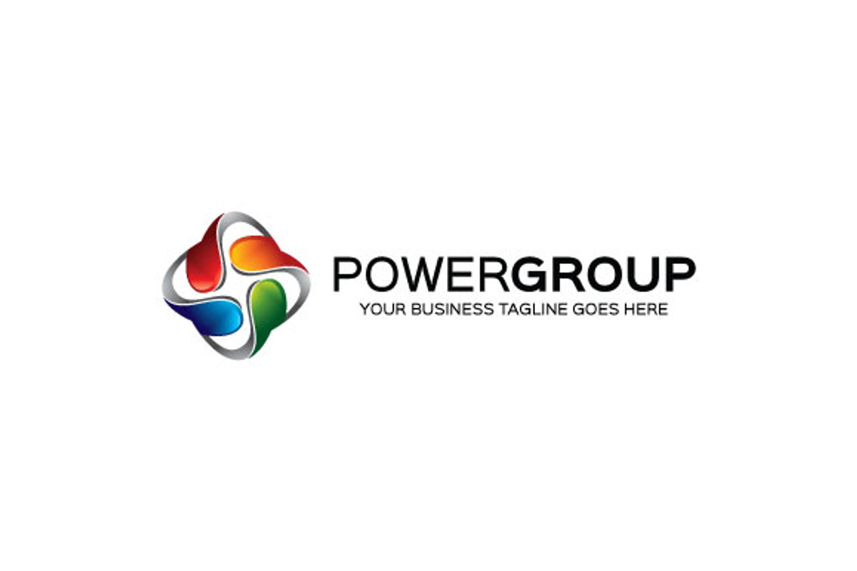 Power Group Logo Template, a Branding & Logo Template by The Branding ...