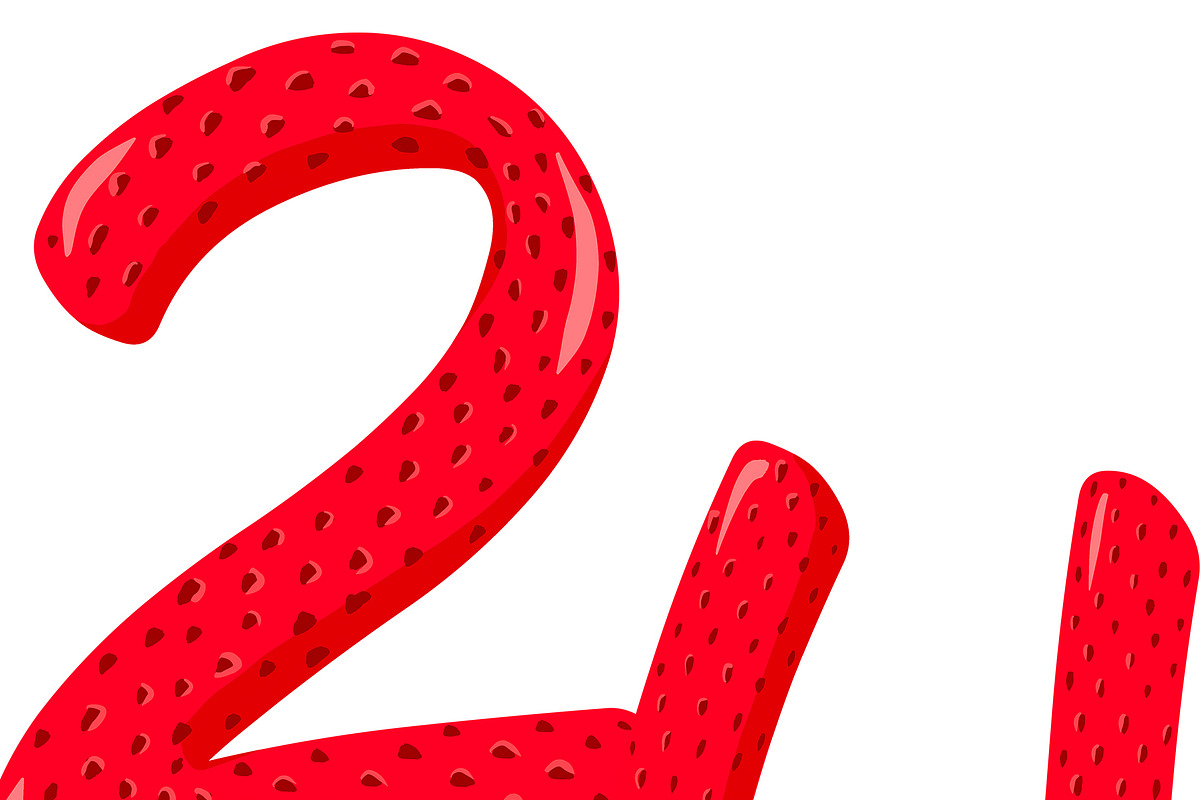 Hand Painted Strawberry Clipart PNG, an Object Illustration by PatternPalette (Photo 7 of 7)