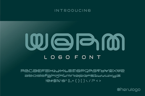 worm typeface preview 6