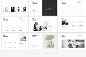 Stylish Minimal PowerPoint Template